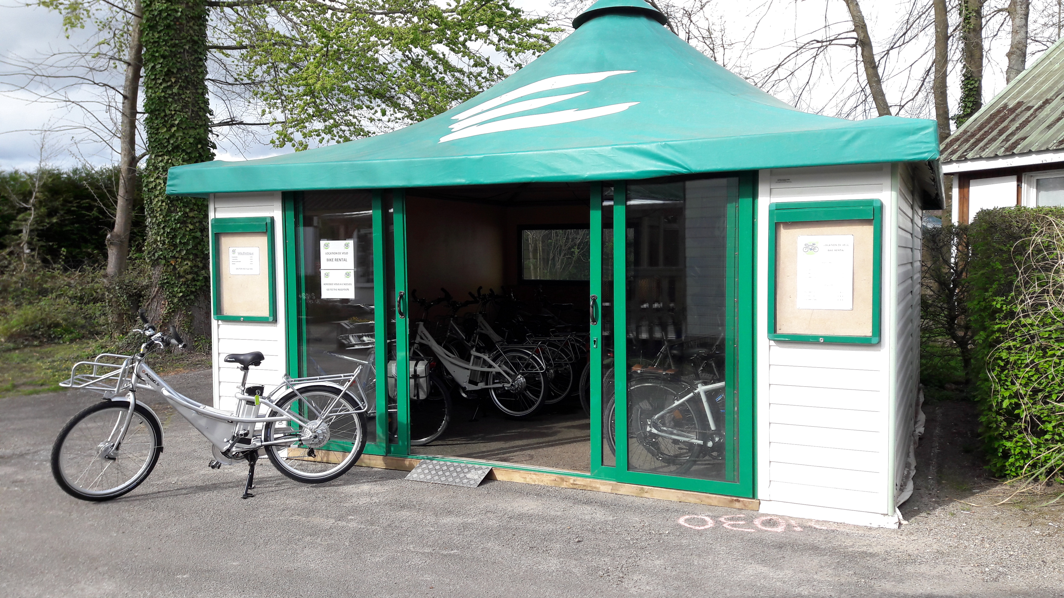 Le service location de vélos, VTC et vélos électriques au camping de la forêt de Jumièges près de Rouen